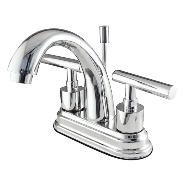 KS8611CML 4" Centerset Bathroom Faucet, Polished Chrome